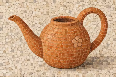 Värviline mosaiik — näidistulemus